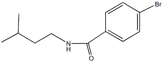 4-bromo-N-isopentylbenzamide Struktur