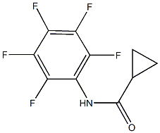  N-(2,3,4,5,6-pentafluorophenyl)cyclopropanecarboxamide