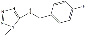 N-(4-fluorobenzyl)-N-(1-methyl-1H-tetraazol-5-yl)amine