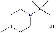 2-methyl-2-(4-methyl-1-piperazinyl)propylamine|