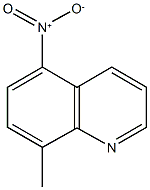 5-nitro-8-methylquinoline,,结构式