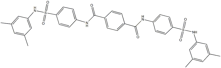 N~1~,N~4~-bis{4-[(3,5-dimethylanilino)sulfonyl]phenyl}terephthalamide