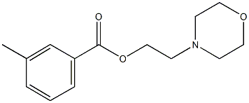 2-(4-morpholinyl)ethyl 3-methylbenzoate