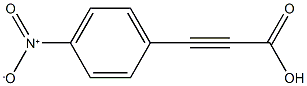 3-{4-nitrophenyl}-2-propynoic acid Structure