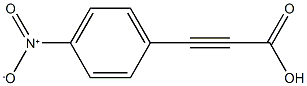 3-{4-nitrophenyl}-2-propynoic acid,,结构式