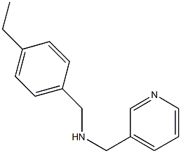  N-(4-ethylbenzyl)-N-(3-pyridinylmethyl)amine