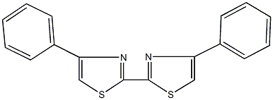 4,4'-diphenyl-2,2'-bis(1,3-thiazole),,结构式