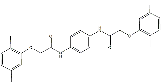 2-(2,5-dimethylphenoxy)-N-(4-{[(2,5-dimethylphenoxy)acetyl]amino}phenyl)acetamide