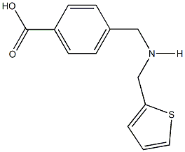  4-{[(2-thienylmethyl)amino]methyl}benzoic acid