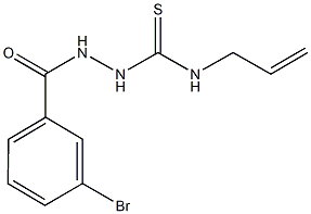 N-allyl-2-(3-bromobenzoyl)hydrazinecarbothioamide