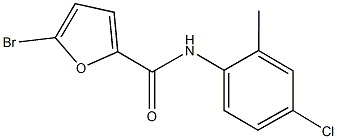 5-bromo-N-(4-chloro-2-methylphenyl)-2-furamide