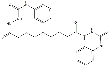 2-{9-[2-(anilinocarbonyl)hydrazino]-9-oxononanoyl}-N-phenylhydrazinecarboxamide