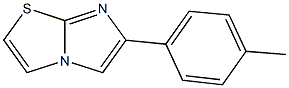 6-(4-methylphenyl)imidazo[2,1-b][1,3]thiazole Struktur