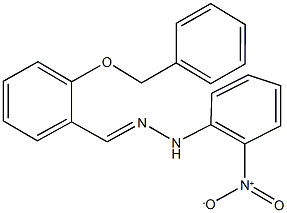 2-(benzyloxy)benzaldehyde {2-nitrophenyl}hydrazone