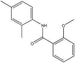 N-(2,4-dimethylphenyl)-2-methoxybenzamide,,结构式