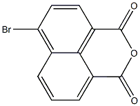 6-bromo-1H,3H-benzo[de]isochromene-1,3-dione,,结构式