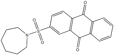 2-(1-azepanylsulfonyl)anthra-9,10-quinone|