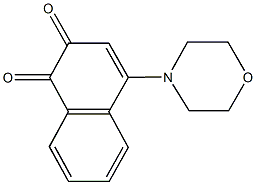 4-(4-morpholinyl)-1,2-naphthalenedione