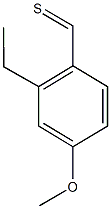 2-ethyl-4-methoxybenzenecarbothialdehyde Structure