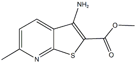  methyl 3-amino-6-methylthieno[2,3-b]pyridine-2-carboxylate