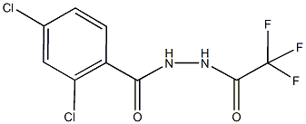 N'-(2,4-dichlorobenzoyl)-2,2,2-trifluoroacetohydrazide|