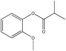 2-methoxyphenyl 2-methylpropanoate Structure