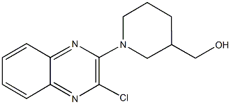 [1-(3-chloro-2-quinoxalinyl)-3-piperidinyl]methanol