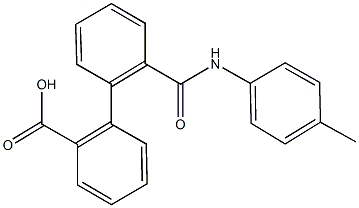 2'-(4-toluidinocarbonyl)[1,1'-biphenyl]-2-carboxylic acid|