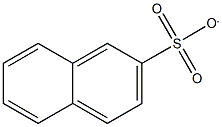 2-Naphthalenesulfonic acidanion,,结构式