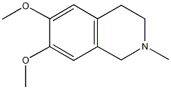 1,2,3,4-Tetrahydro-6,7-dimethoxy-2-methylisoquinoline