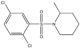 1-[(2,5-dichlorophenyl)sulfonyl]-2-methylpiperidine