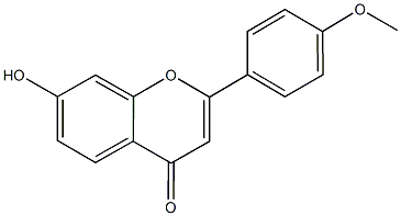 7-hydroxy-2-(4-methoxyphenyl)-4H-chromen-4-one Structure