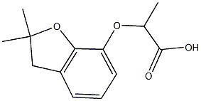 2-[(2,2-dimethyl-2,3-dihydro-1-benzofuran-7-yl)oxy]propanoic acid