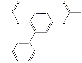5-(acetyloxy)[1,1'-biphenyl]-2-yl acetate