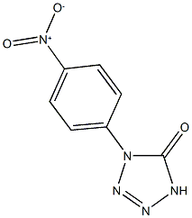  1-{4-nitrophenyl}-1,4-dihydro-5H-tetraazol-5-one