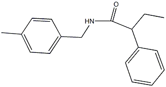 N-(4-methylbenzyl)-2-phenylbutanamide