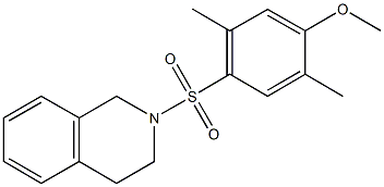  4-(3,4-dihydro-2(1H)-isoquinolinylsulfonyl)-2,5-dimethylphenyl methyl ether
