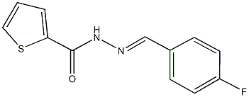  N'-(4-fluorobenzylidene)-2-thiophenecarbohydrazide