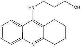 3-(1,2,3,4-tetrahydro-9-acridinylamino)-1-propanol Structure