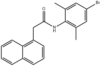 N-(4-bromo-2,6-dimethylphenyl)-2-(1-naphthyl)acetamide Structure