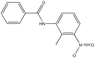 N-{3-nitro-2-methylphenyl}benzamide Struktur