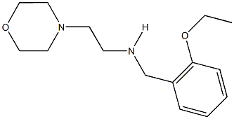 N-(2-ethoxybenzyl)-N-[2-(4-morpholinyl)ethyl]amine Structure