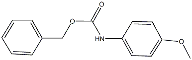 benzyl 4-methoxyphenylcarbamate Struktur