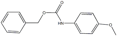 benzyl 4-methoxyphenylcarbamate Structure