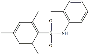  2,4,6-trimethyl-N-(2-methylphenyl)benzenesulfonamide