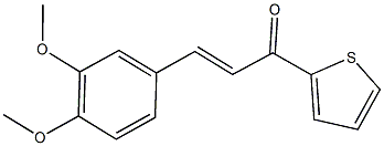 3-(3,4-dimethoxyphenyl)-1-(2-thienyl)-2-propen-1-one