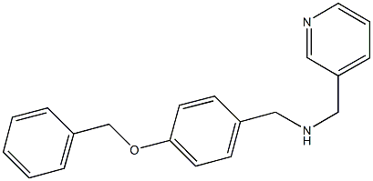  N-[4-(benzyloxy)benzyl]-N-(3-pyridinylmethyl)amine