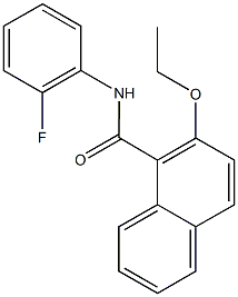 2-ethoxy-N-(2-fluorophenyl)-1-naphthamide