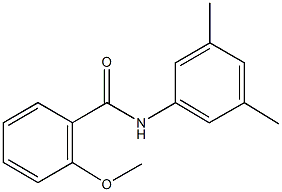 N-(3,5-dimethylphenyl)-2-methoxybenzamide Structure