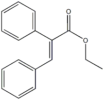 ethyl 2,3-diphenylacrylate Structure